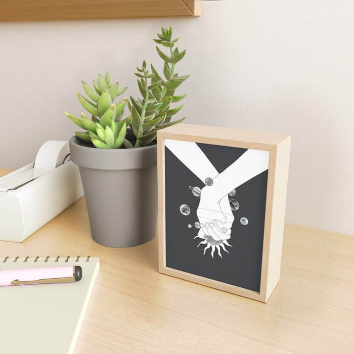 Everything Revolves Around Us II Mini Art Print Gallery Image 2