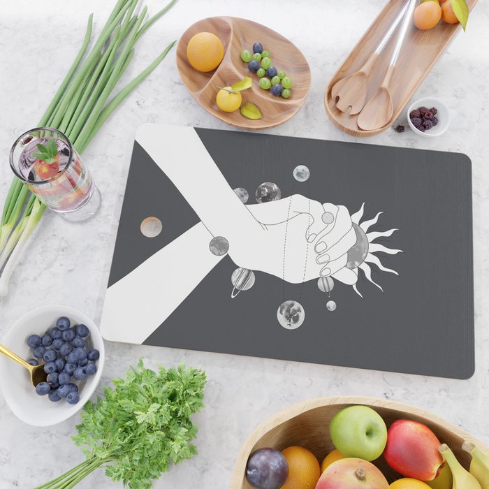 Everything Revolves Around Us II Cutting Board Gallery Image 2