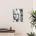 Brigitte Bardot with Cigarette Retro Vintage Art Poster Gallery Image 2