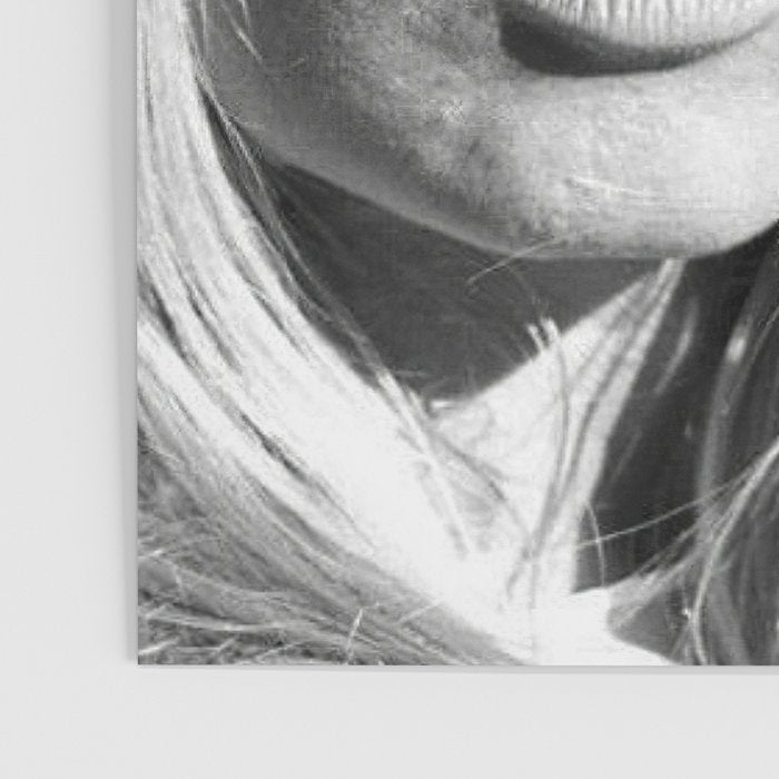 Brigitte Bardot with Cigarette Retro Vintage Art Poster Gallery Image 3