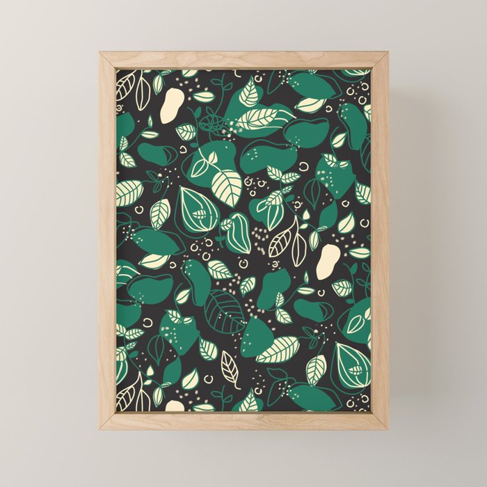 Wild garden Mini Art Print Gallery Image 1