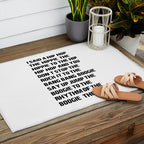 I Said a Hip Hop Hippie to the Hippie Outdoor Rug Gallery Image 2