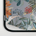 Floral and Birds Vintage Garden II Laptop Sleeve Gallery Image 3