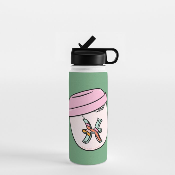 Pisces Keychain Water Bottle Gallery Image 1