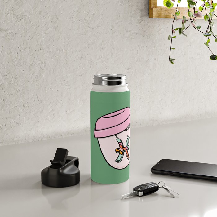 Pisces Keychain Water Bottle Gallery Image 4
