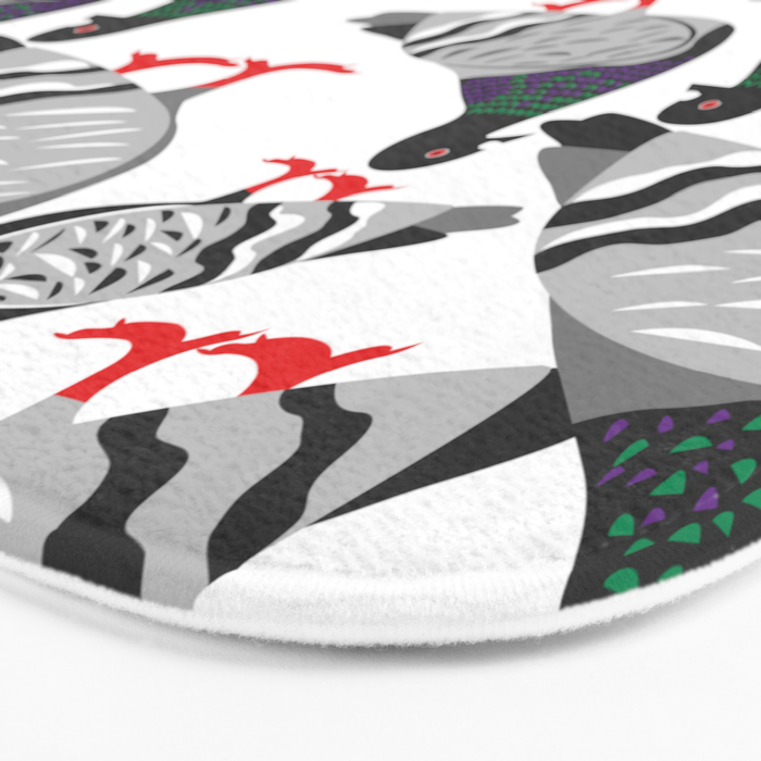 Pigeon Power Bath Mat Gallery Image 3