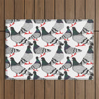 Pigeon Power Outdoor Rug Gallery Image 1