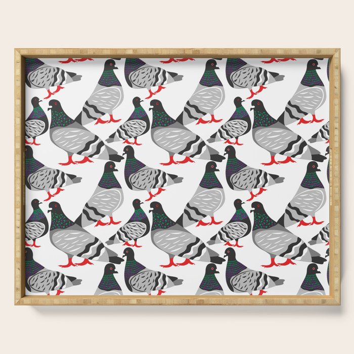 Pigeon Power Serving Tray Gallery Image 1