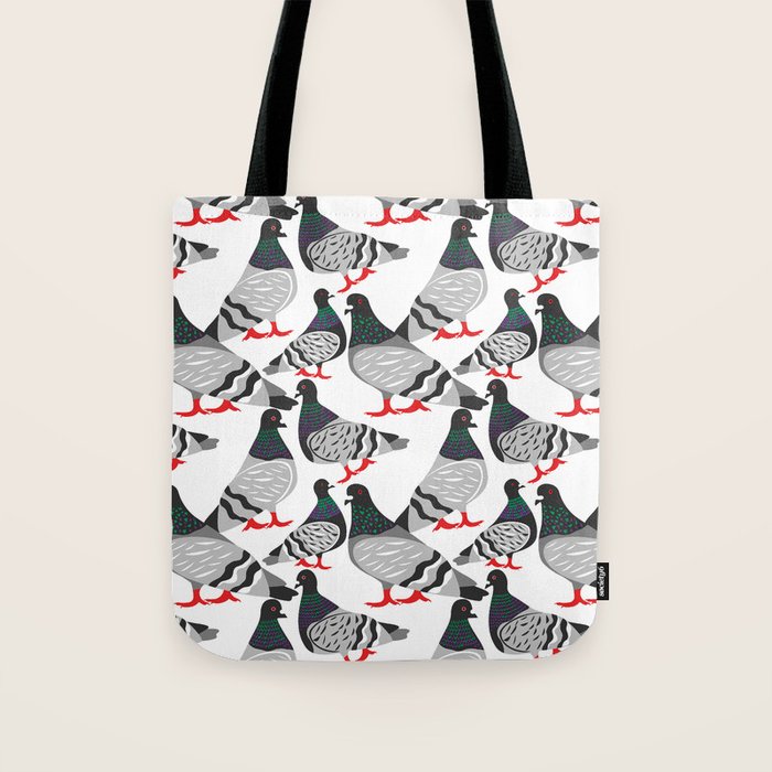 Pigeon Power Tote Bag Gallery Image 1