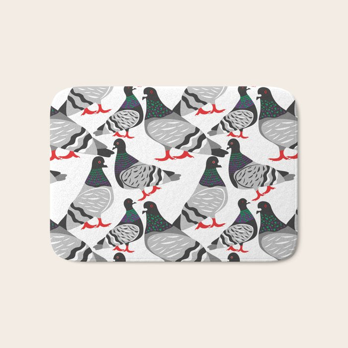 Pigeon Power Bath Mat Gallery Image 1