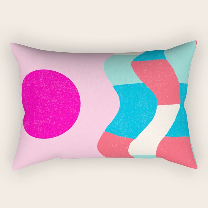 Winter Waves Rectangular Pillow Gallery Image 1