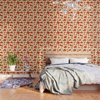 Hand Drawn Italian Roman Pomodori Tomato Classic Mediterranean Art Wallpaper Gallery Image 3