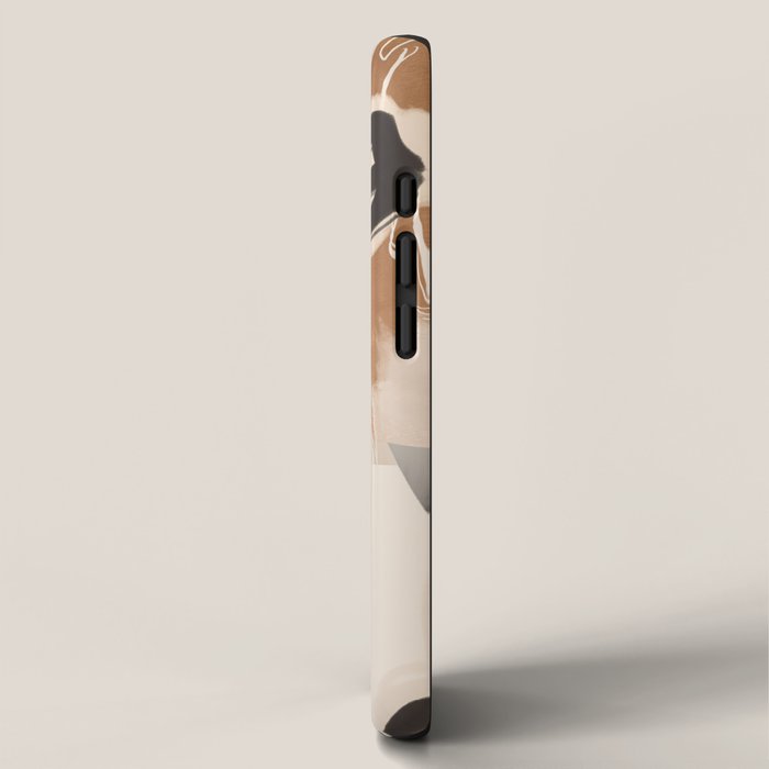 Modern Abstract Art Face 24 iPhone Case Gallery Image 2