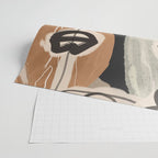 Modern Abstract Art Face 24 Wrapping Paper Gallery Image 2