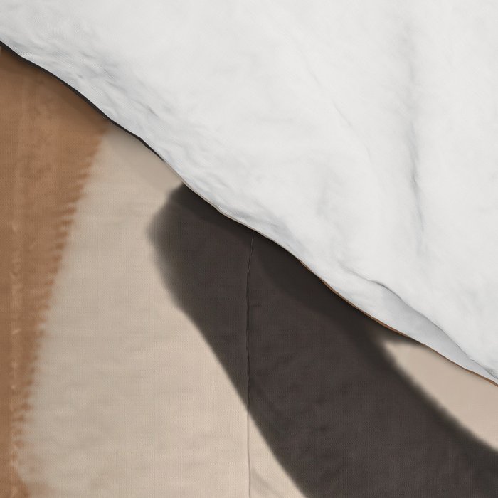 Modern Abstract Art Face 24 Comforter Gallery Image 4
