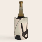 Modern Abstract Art Face 24 Wine Chiller Gallery Image 2
