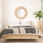 Modern Abstract Art Face 24 Duvet Cover Gallery Image 3