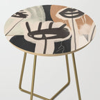 Modern Abstract Art Face 24 Side Table Gallery Image 2
