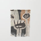 Modern Abstract Art Face 24 Wall Hanging Gallery Image 1