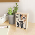 Modern Abstract Art Face 24 Mini Art Print Gallery Image 2