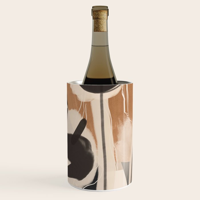 Modern Abstract Art Face 24 Wine Chiller Gallery Image 3