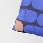 Blue modern pattern Pillow Sham Gallery Image 4