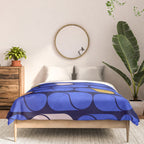 Blue modern pattern Comforter Gallery Image 3