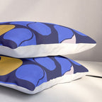 Blue modern pattern Pillow Sham Gallery Image 3