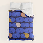Blue modern pattern Comforter Gallery Image 6