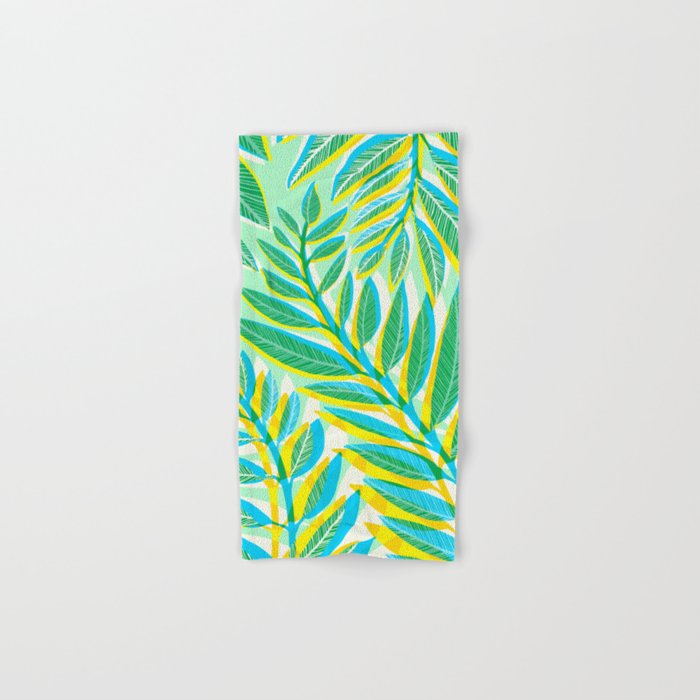 Colorful Tropical Pop Vines Towels Gallery Image 1