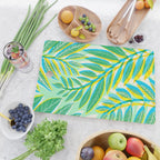 Colorful Tropical Pop Vines Cutting Board Gallery Image 2