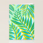 Colorful Tropical Pop Vines Stationery Card Gallery Image 2