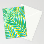 Colorful Tropical Pop Vines Stationery Card Gallery Image 2