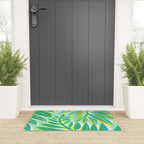 Colorful Tropical Pop Vines Welcome Mat Gallery Image 3
