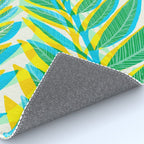 Colorful Tropical Pop Vines Rug Gallery Image 4