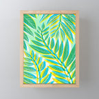 Colorful Tropical Pop Vines Mini Art Print Gallery Image 1