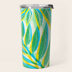 Colorful Tropical Pop Vines Travel Mug Gallery Image 2