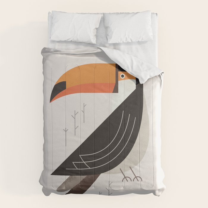 Toucan, Bird of South America Comforter Gallery Image 6