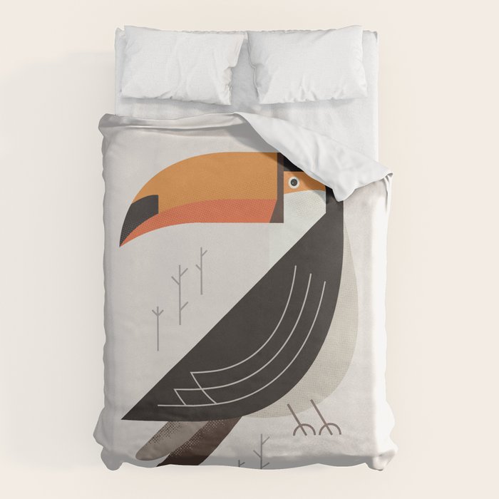 Toucan, Bird of South America Duvet Cover Gallery Image 1