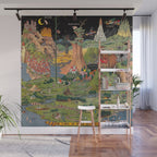 The land of make believe. Published by Jaro Hess 1930 Cornucopia of Fairy Tales Detailed Labeled Map Fun Magical Fantasy Art Wall Mural Gallery Image 1