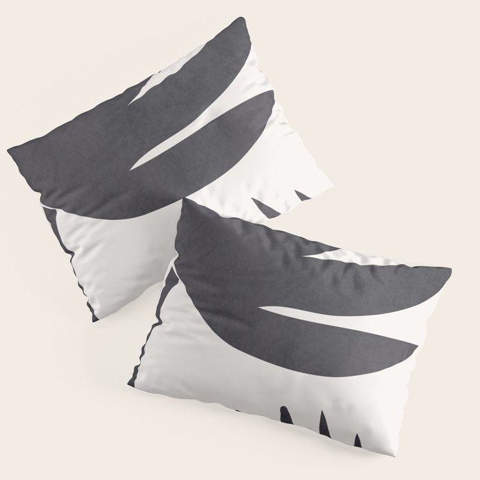 Abstract Minimal -Plant Pillow Sham Gallery Image 1