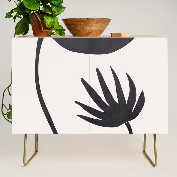 Abstract Minimal -Plant Credenza Gallery Image 1