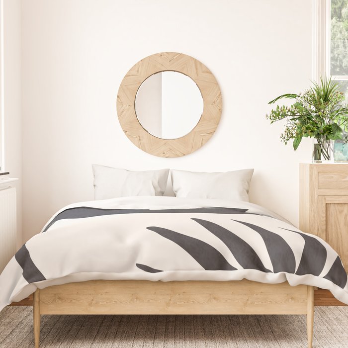 Abstract Minimal -Plant Duvet Cover Gallery Image 3