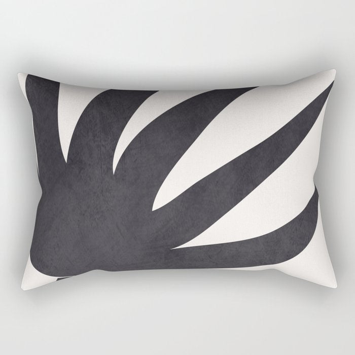 Abstract Minimal -Plant Rectangular Pillow Gallery Image 2