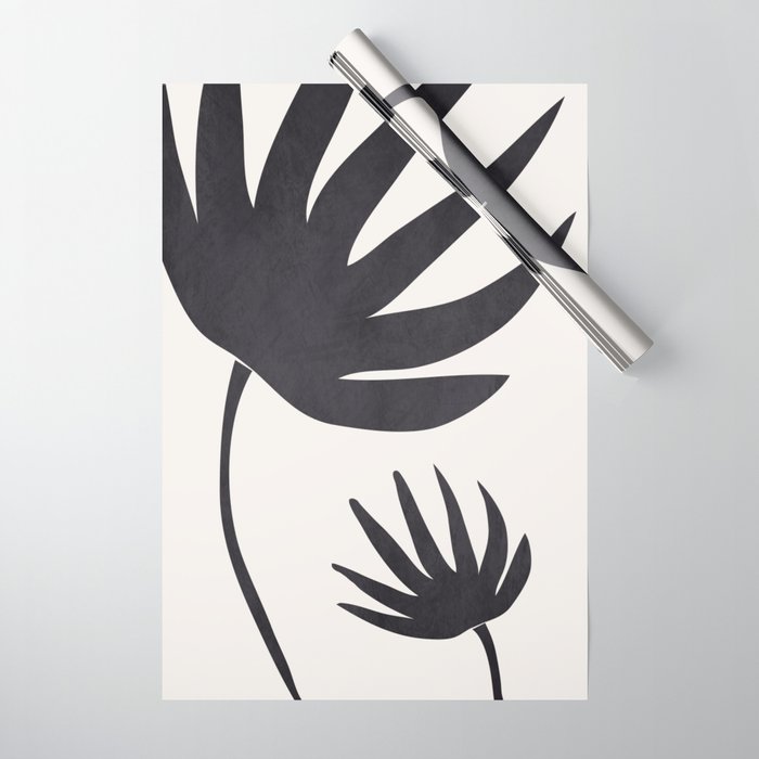 Abstract Minimal -Plant Wrapping Paper Gallery Image 1