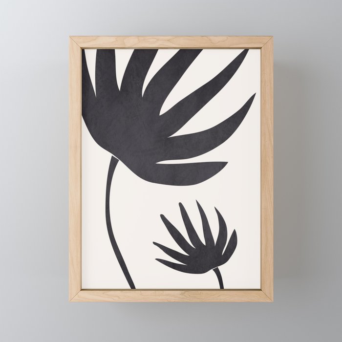Abstract Minimal -Plant Mini Art Print Gallery Image 1