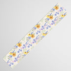 Wildflowers collage Table Runner Gallery Image 3
