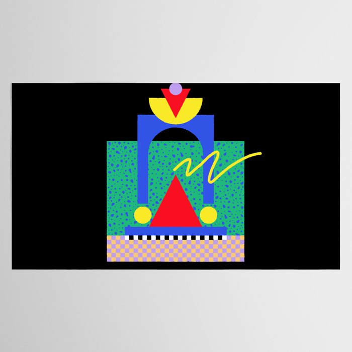 Memphis pattern 90 - 80s / 90s Retro Tablecloth Gallery Image 2