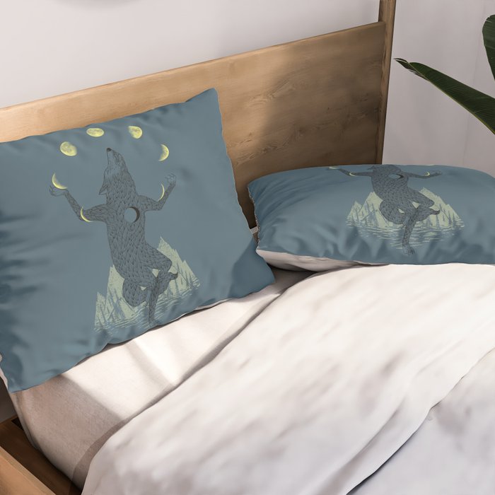 Moon Juggler Pillow Sham Gallery Image 2