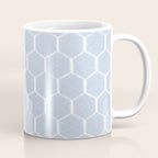 Beach Umbrellas . Seashore Blue Coffee Mug Gallery Image 1